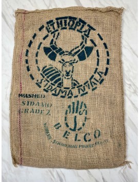 sac de café en toile de jute d'Ethiopie