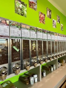 Cafés en grains et moulus dans notre boutique d'Albi