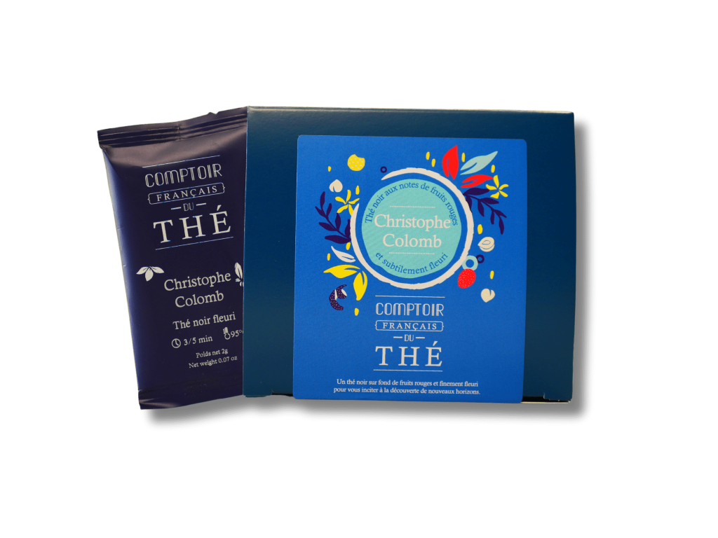 Thé noir Christophe Colomb en sachet individuel