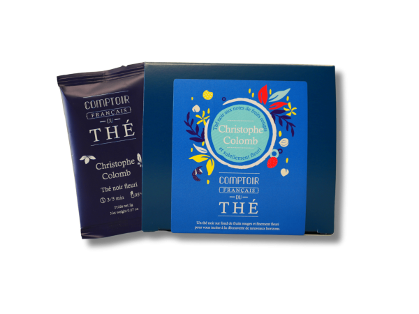 Thé noir Christophe Colomb en sachet individuel
