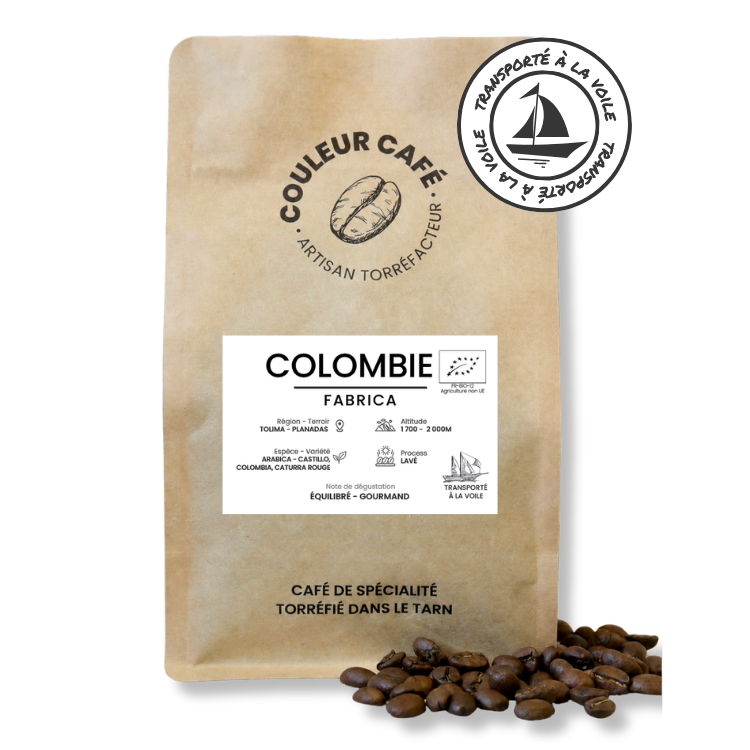 Colombie Fabrica bio - Café de spécialité