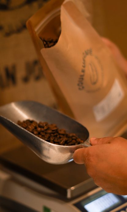Cafés en grains et moulus torréfiés par Couleur Café
