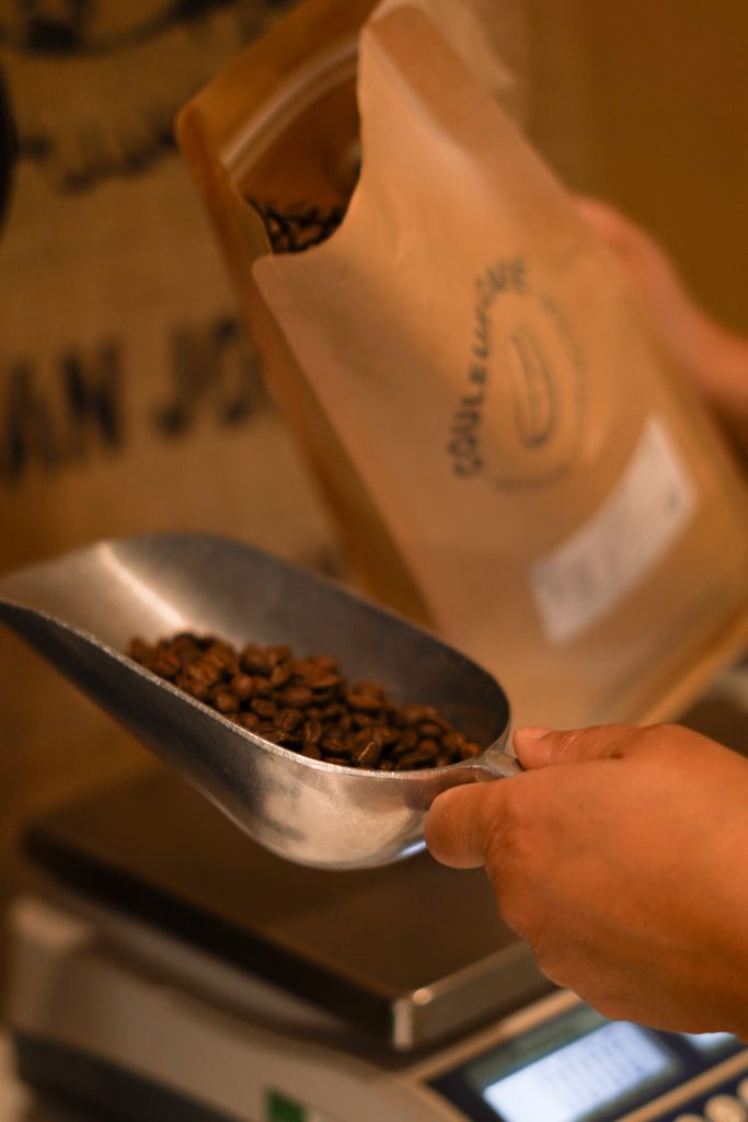 Cafés en grains et moulus torréfiés par Couleur Café