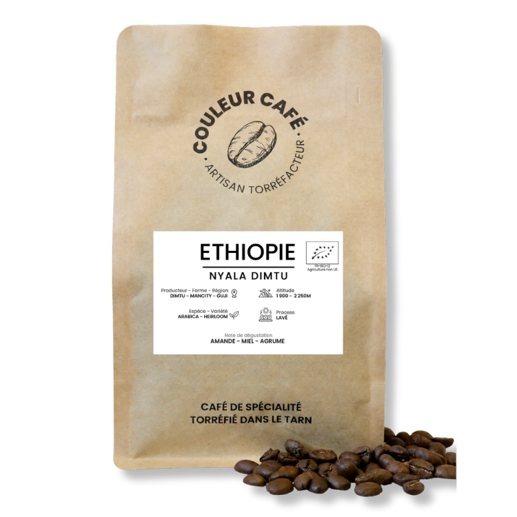 Café de spécialité Ethiopie 100% arabica