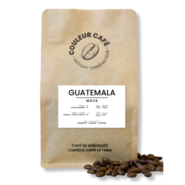 Paquet de café de spécialité Guatemala - Couleur Café