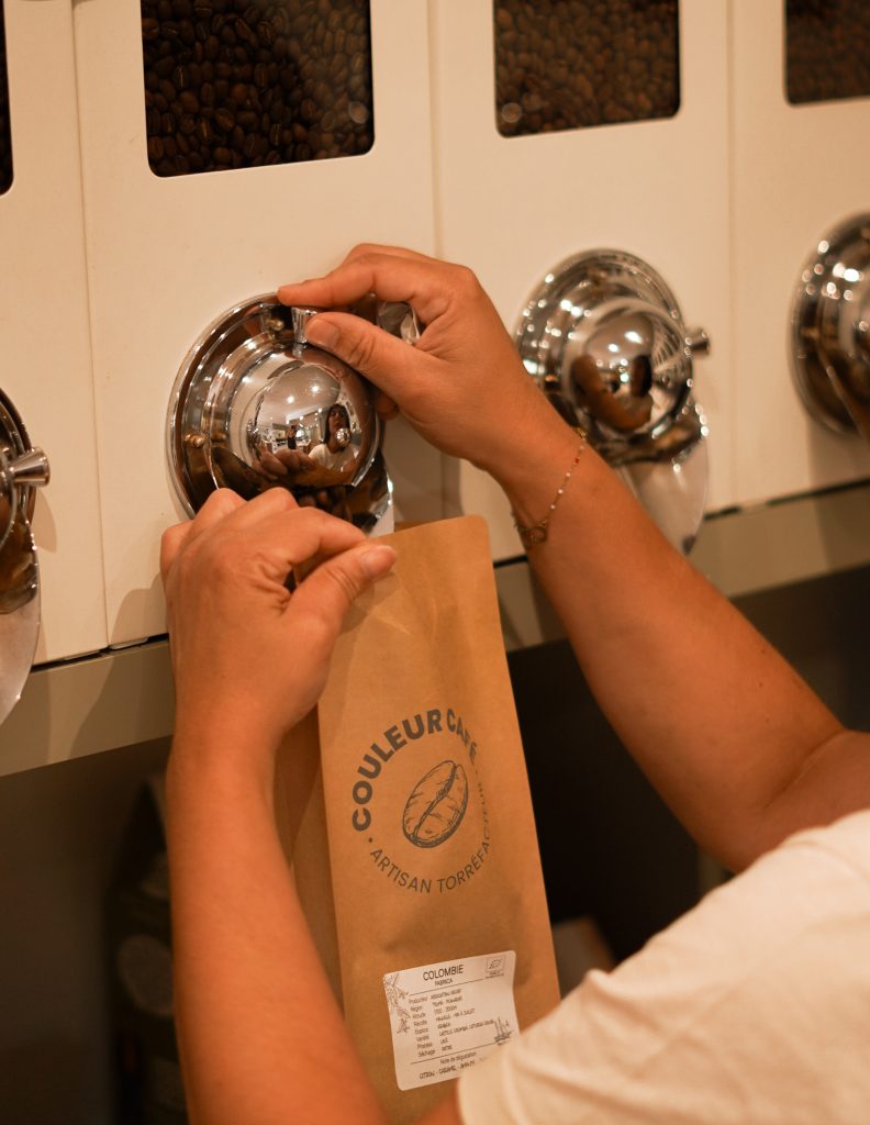 Cafés en grains et moulus torréfiés par Couleur Café