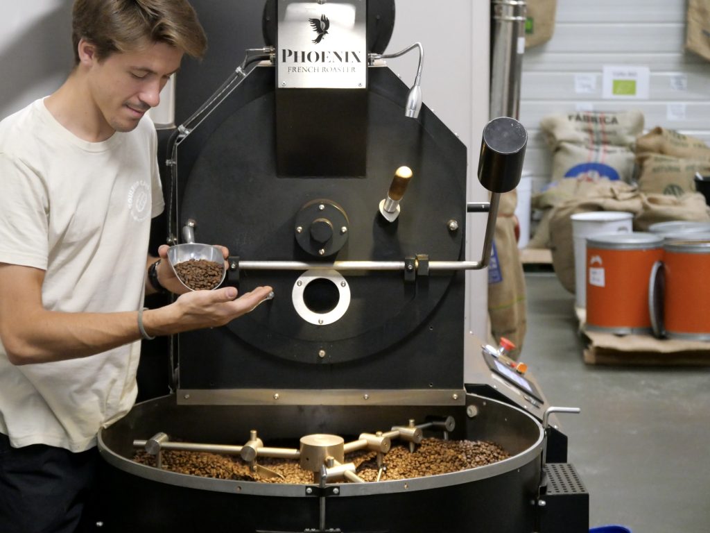 Torréfaction de café dans le Tarn