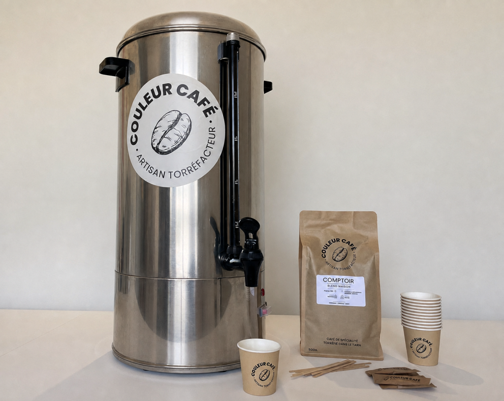 Percolateur à café professionnel pour événement